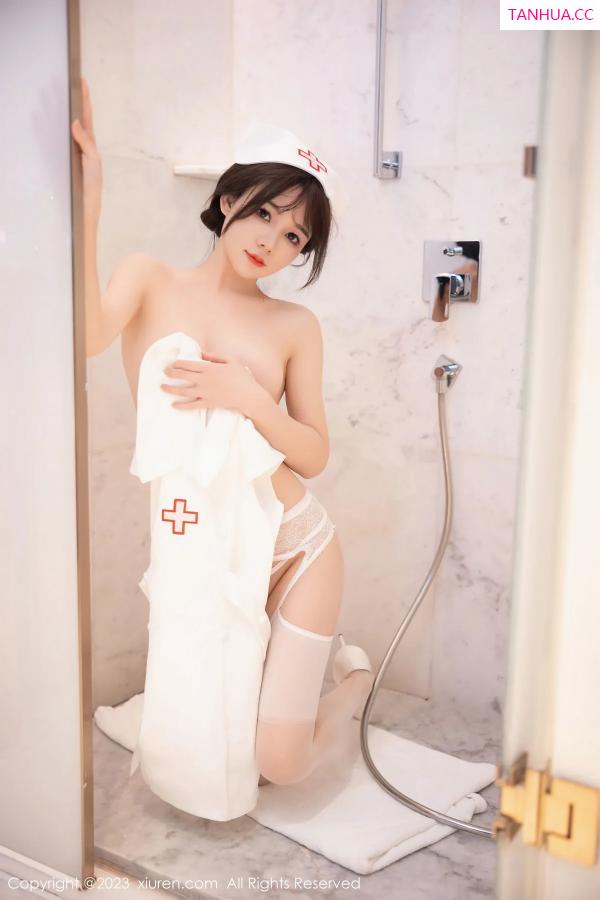 婠婠么  [XiuRen]高清写真图 2023.02.06 No.6221 婠婠么 护士服丝袜第71张图片